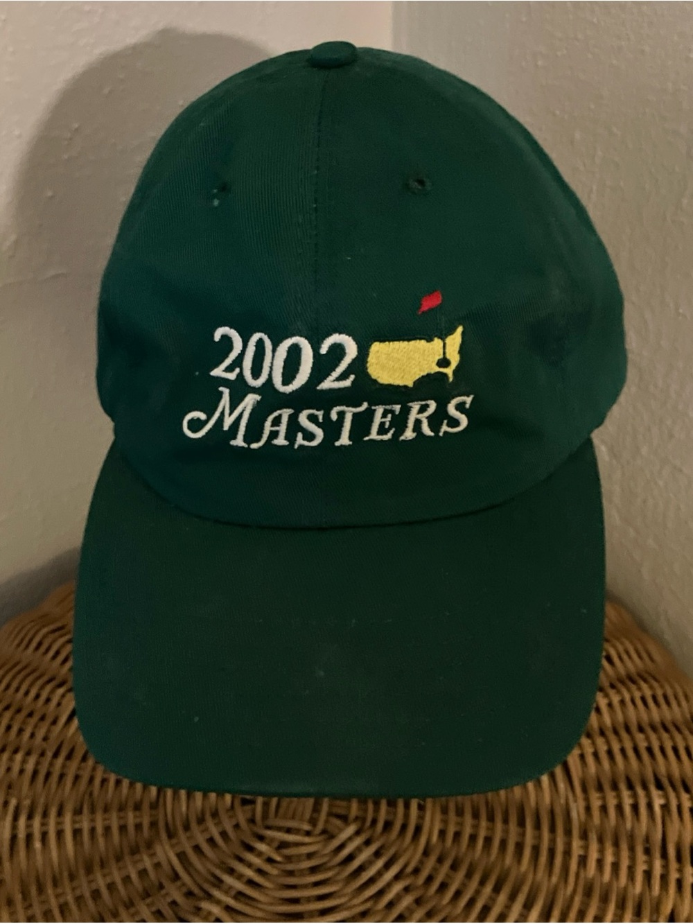 2002 Masters Embroidered Green Men's Cap